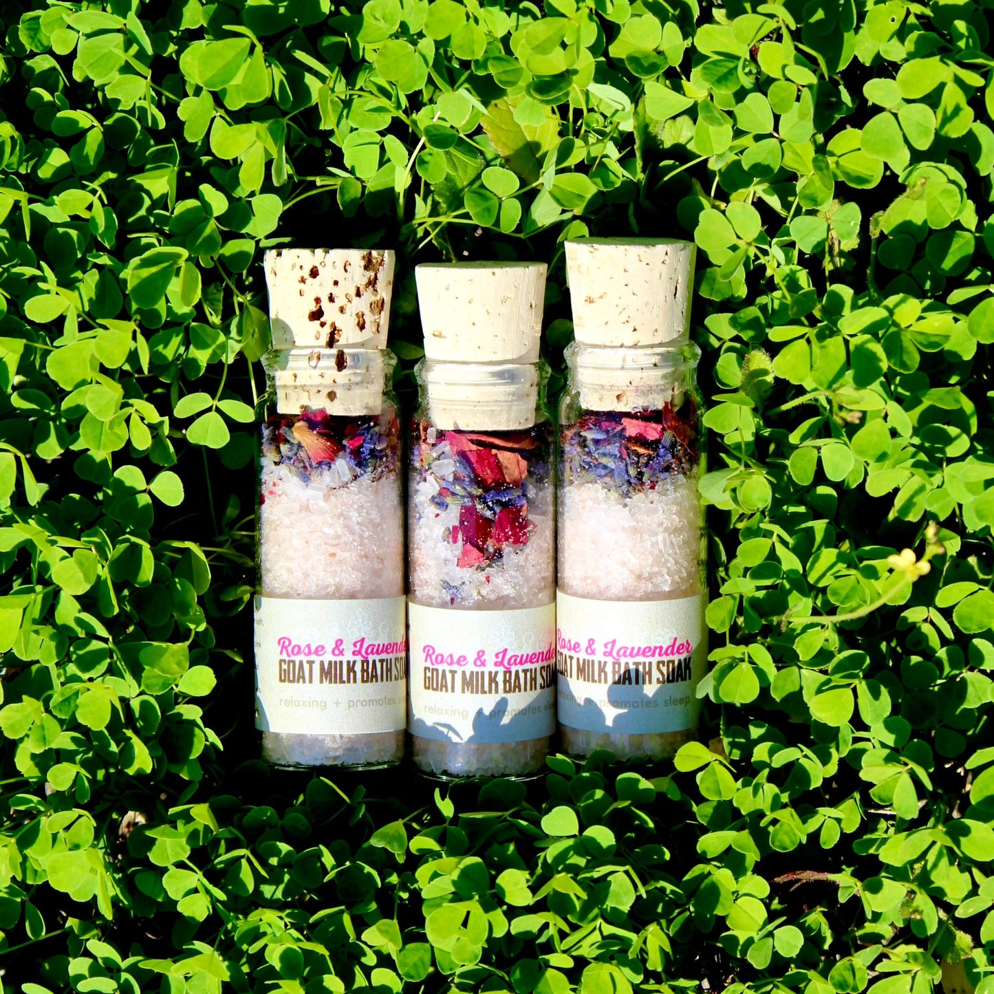 Goat Milk Bath Soak Vial