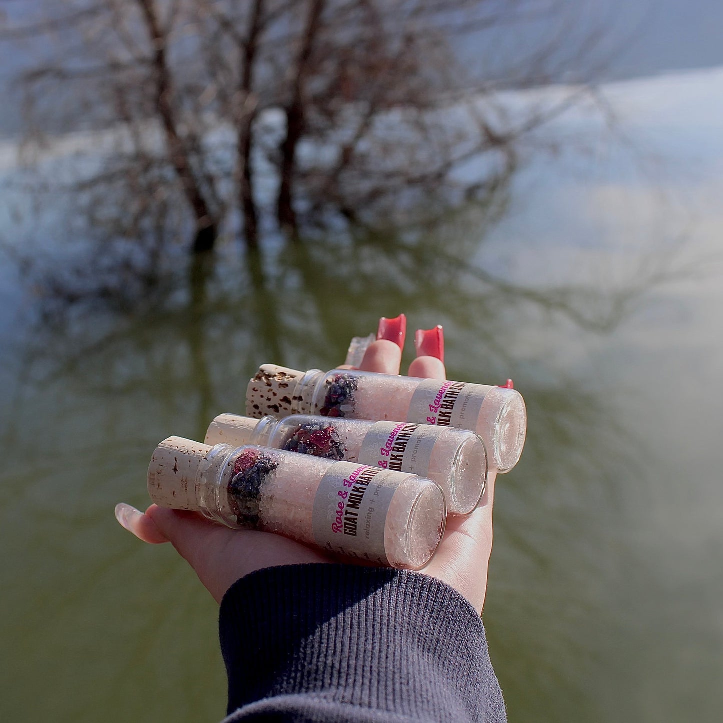 Goat Milk Bath Soak Vial
