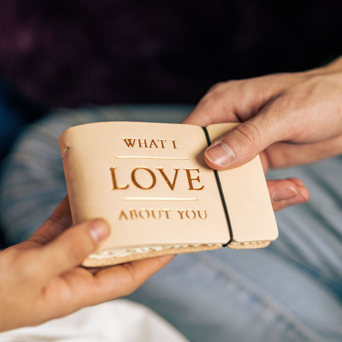 "What I Love About You" Journal