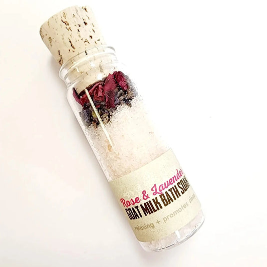 Goat Milk Bath Soak Vial