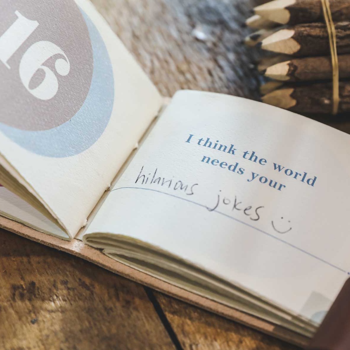 "What I Love About You" Journal
