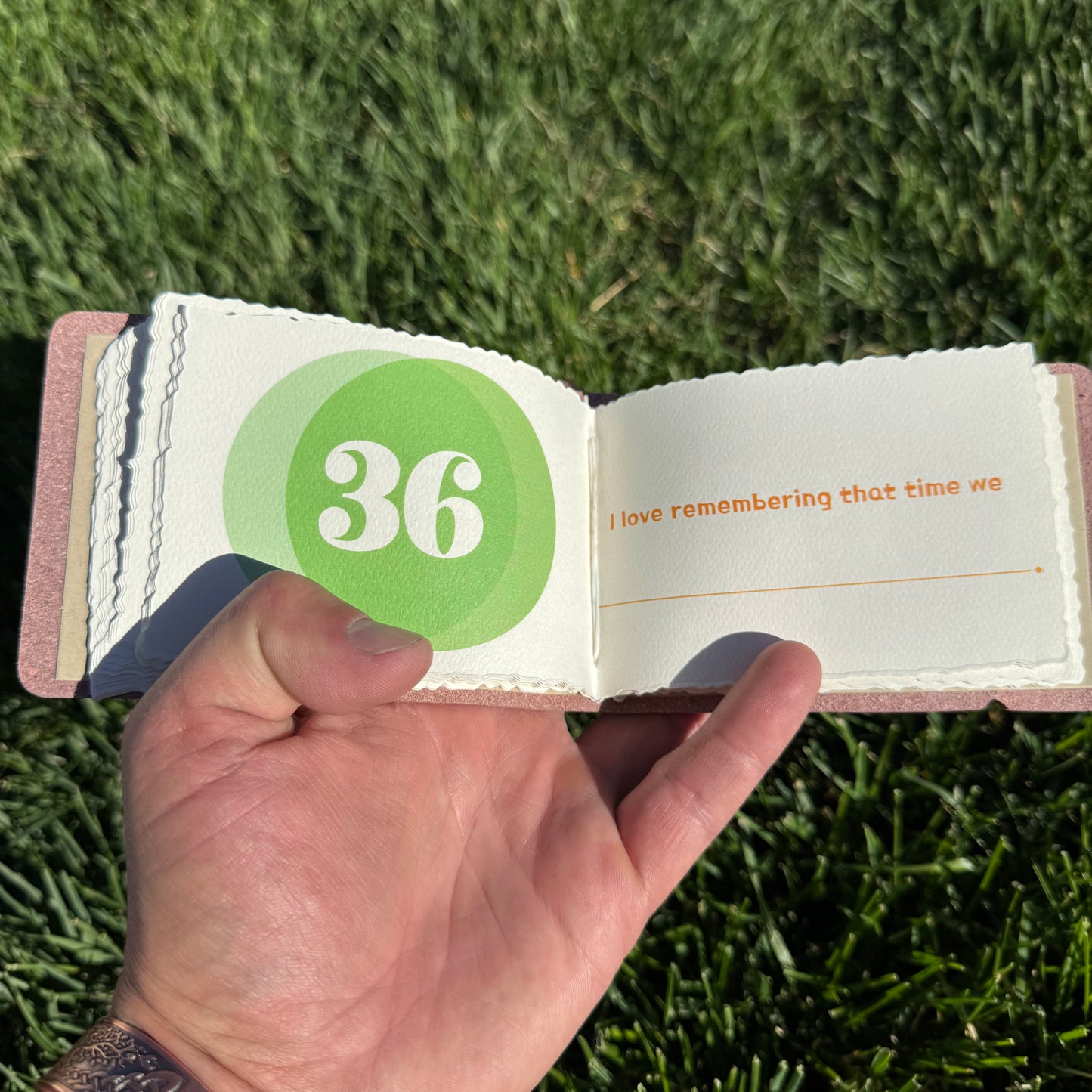 "What I Love About You" Journal