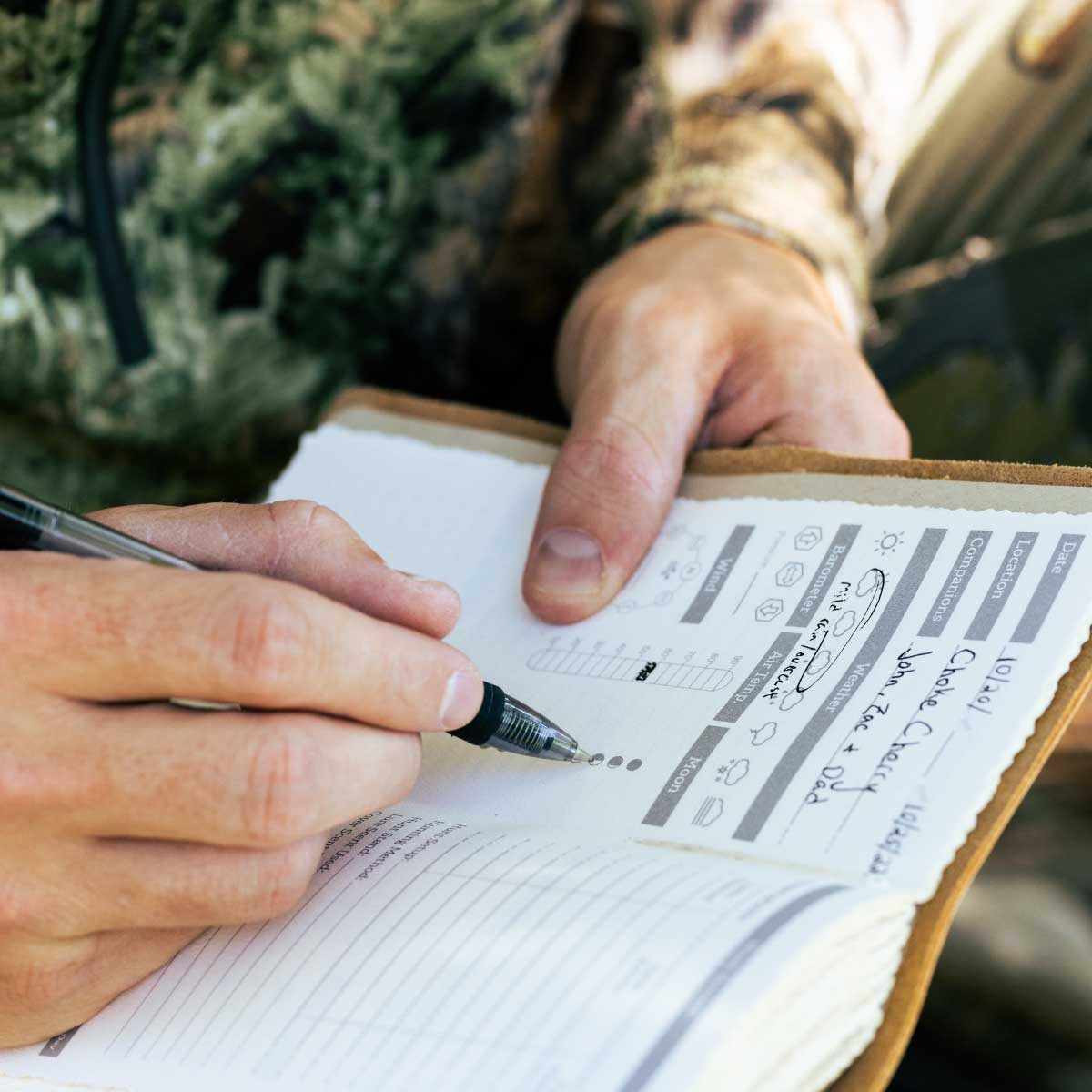 Hunting Log Book